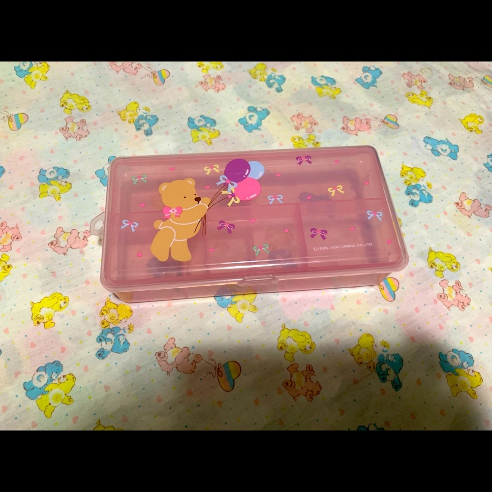 Vintage Sanrio Pencil Box 🎀🐻🎀